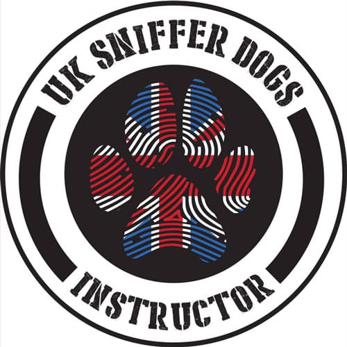UK Sniffer dogs instructor badge