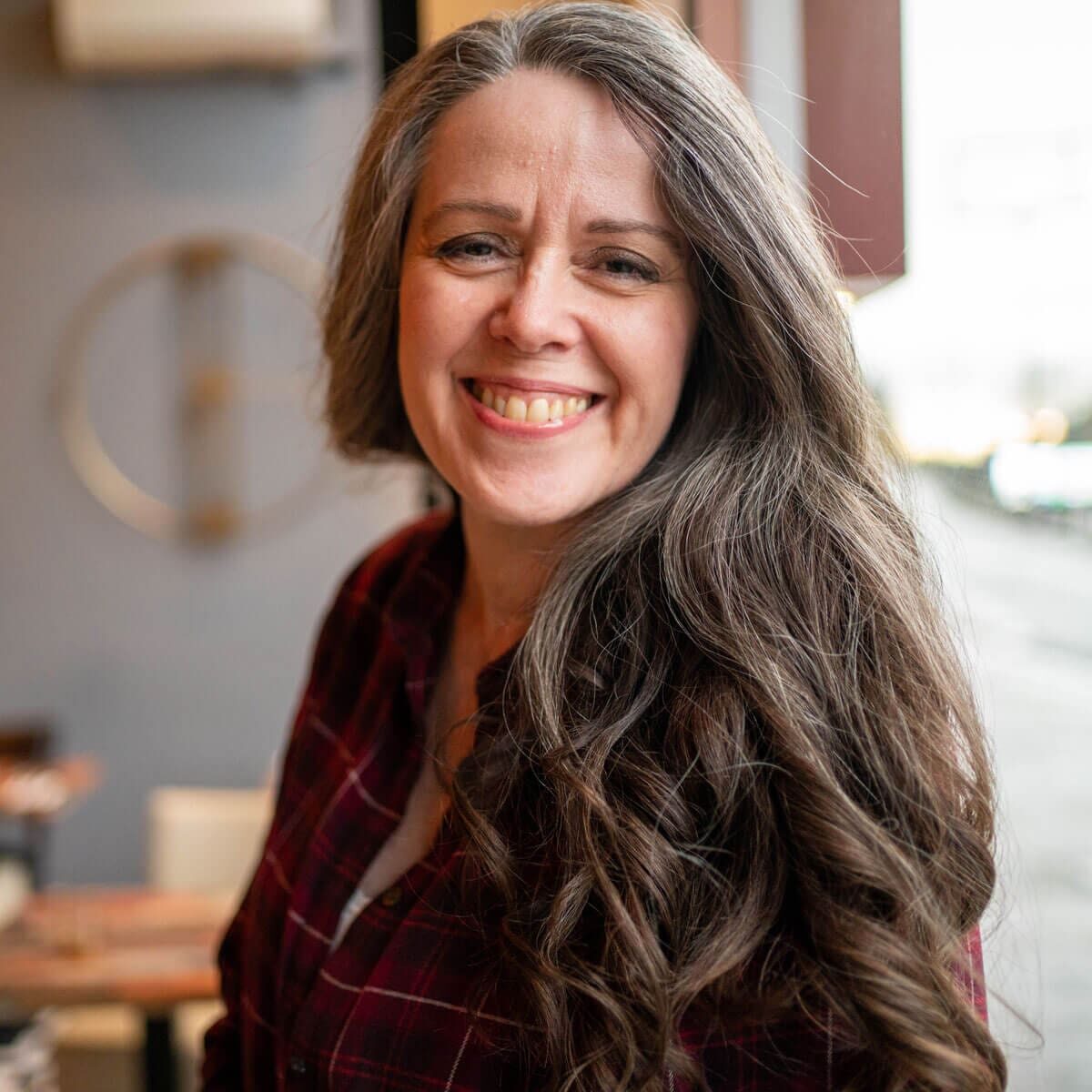 Head and shoulders of Niki French